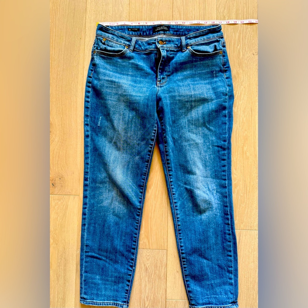 Talbots flawless five pocket boyfriend jeans